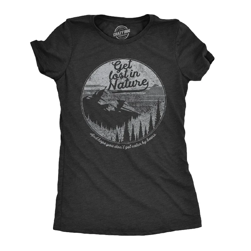 Floral Print Women T Shirt for a Feminine TouchGet Lost In Nature Women's T Shirt