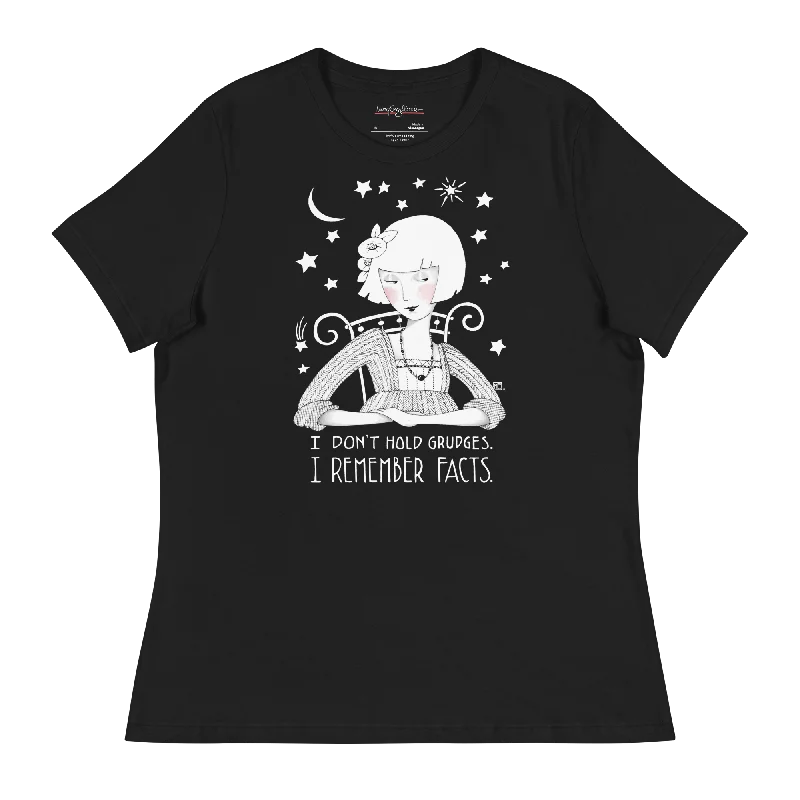 V - Neck Women T Shirt to Enhance the NecklineGrudges Women's T-Shirt