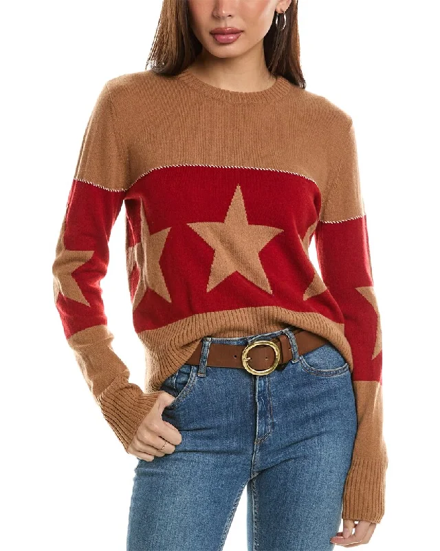 Plus Size Women's Tunic - Style Sweater Dresses with PocketsHannah Rose Banded Star Wool & Cashmere-Blend Sweater Plus Size Women's Tunic - Style Sweater Dresses with PocketsHannah Rose Banded Star Wool & Cashmere-Blend Sweater