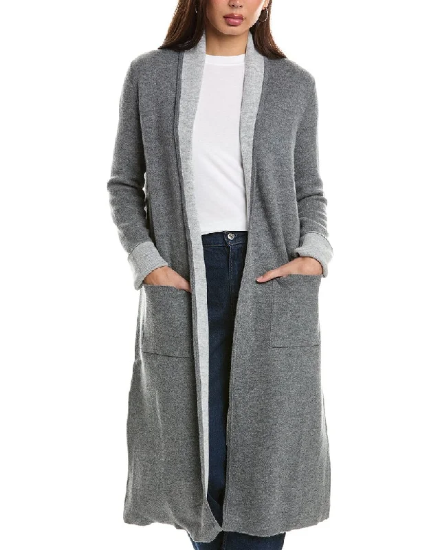 Wrap - Style Women's Lambswool Sweater Dresses in Elegant ShadesHannah Rose Reversible Wool & Cashmere-Blend Jacket Wrap - Style Women's Lambswool Sweater Dresses in Elegant ShadesHannah Rose Reversible Wool & Cashmere-Blend Jacket