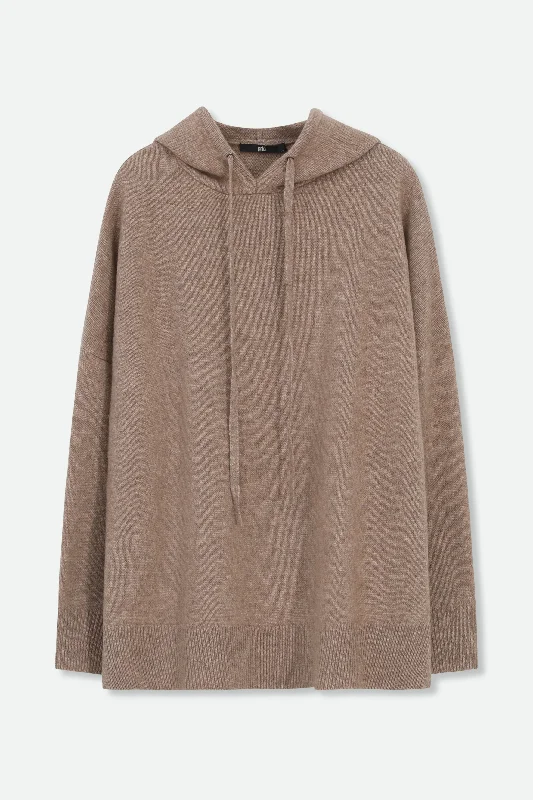 Tie - Front Women's Lambswool Sweaters in Pastel HuesHAVEN HOODIE IN CASHMERE YAK & MERINO Tie - Front Women's Lambswool Sweaters in Pastel HuesHAVEN HOODIE IN CASHMERE YAK & MERINO