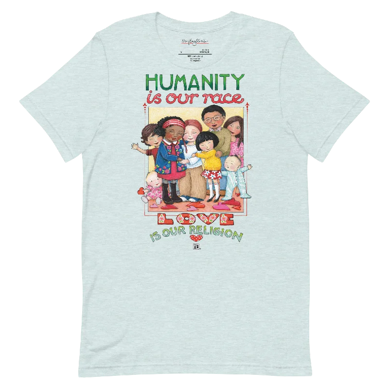 Embroidered Women T Shirt with Intricate DetailsHumanity Unisex T-Shirt