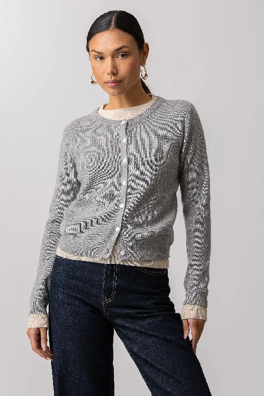 Hooded Women's Fleece - Lined Sweaters for WinterHUTCH DOUBLE LAYER CARDI