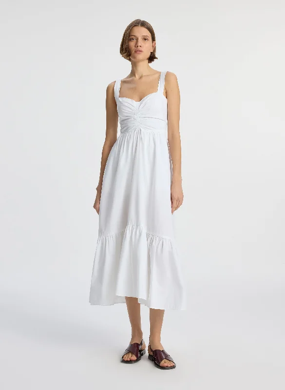 Mini - Length Women's Chunky Knit Sweater Dresses in Bold HuesLilah II Cotton Midi Dress Mini - Length Women's Chunky Knit Sweater Dresses in Bold HuesLilah II Cotton Midi Dress
