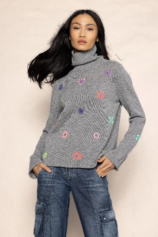 Sleeveless Women's Silk - Trimmed Sweaters for SummerLUCKY CHARM