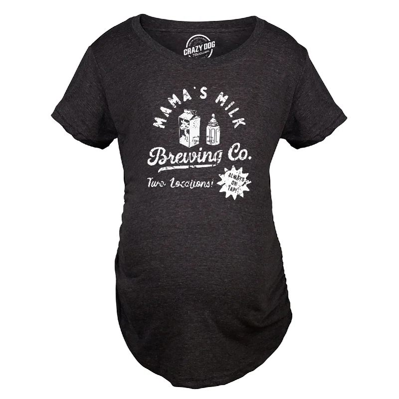 Tie - Dye Women T Shirt with a Bohemian VibeMamas Milk Brewing Co Maternity T Shirt