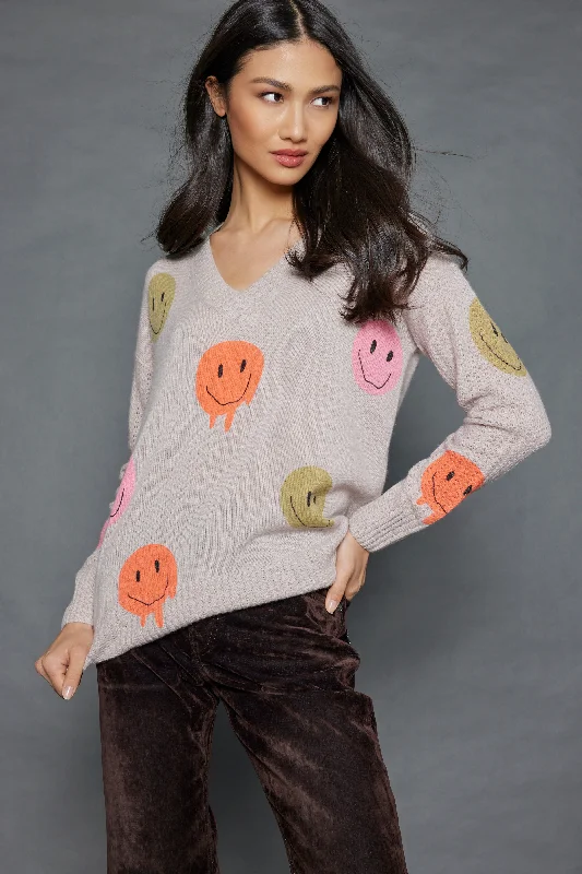Split - Hem Women's Linen Blend Sweaters for SpringMOOD CHECK
