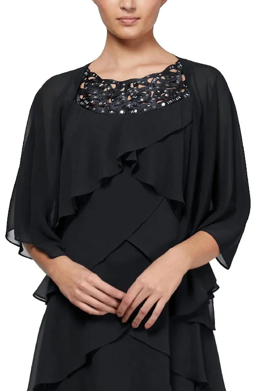 Mini - Length Women's Chunky Knit Sweater Dresses in Bold HuesMulti Wear Chiffon Shawl In Black Mini - Length Women's Chunky Knit Sweater Dresses in Bold HuesMulti Wear Chiffon Shawl In Black