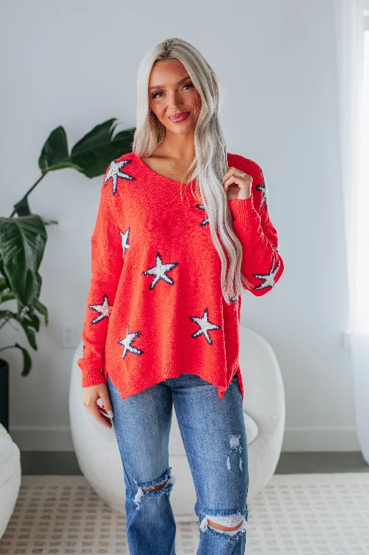 Split - Hem Women's Linen Blend Sweaters for SpringNeelia Knit Sweater