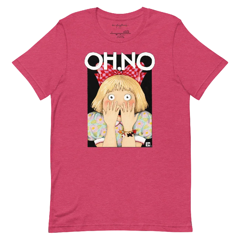 Striped Women T Shirt in a Classic PatternOh No Unisex T-Shirt