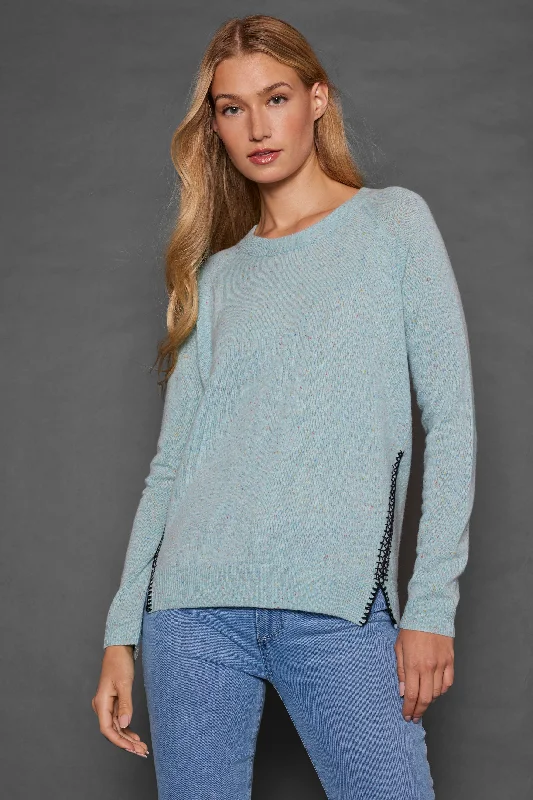 V - Neck Women's Ribbed Wool Sweaters for FallOPENING ACT