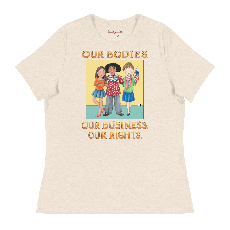 Moisture - Wicking Women T Shirt for Active LifestylesOur Rights Women's T-Shirt
