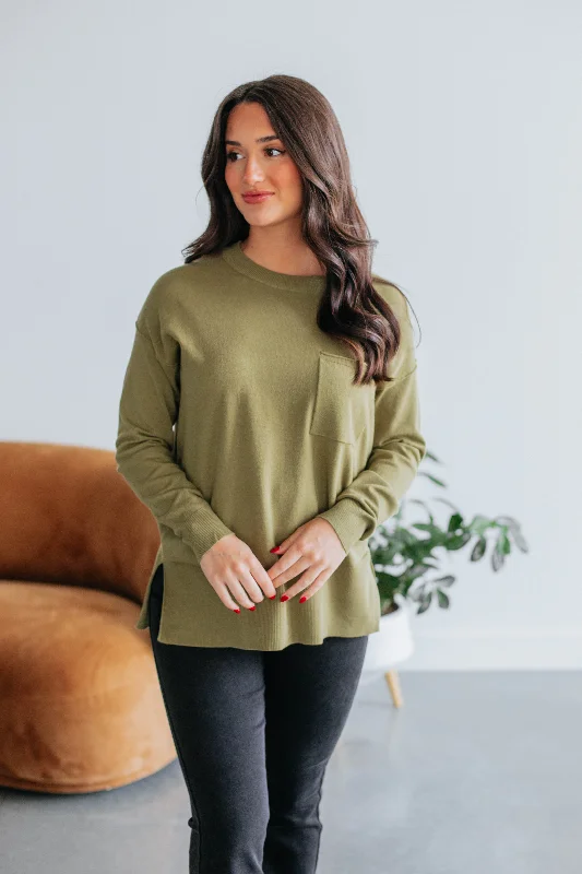 Open - Front Women's Cardigan - Style Mohair SweatersPaula Sweater - Burnt Olive