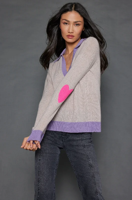 Tie - Front Women's Lambswool Sweaters in Pastel HuesPOLO POP