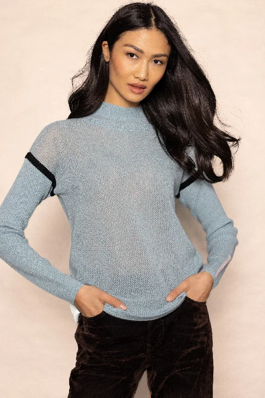 Button - Down Women's Shetland Wool Sweaters in Traditional PatternsRE-FINE