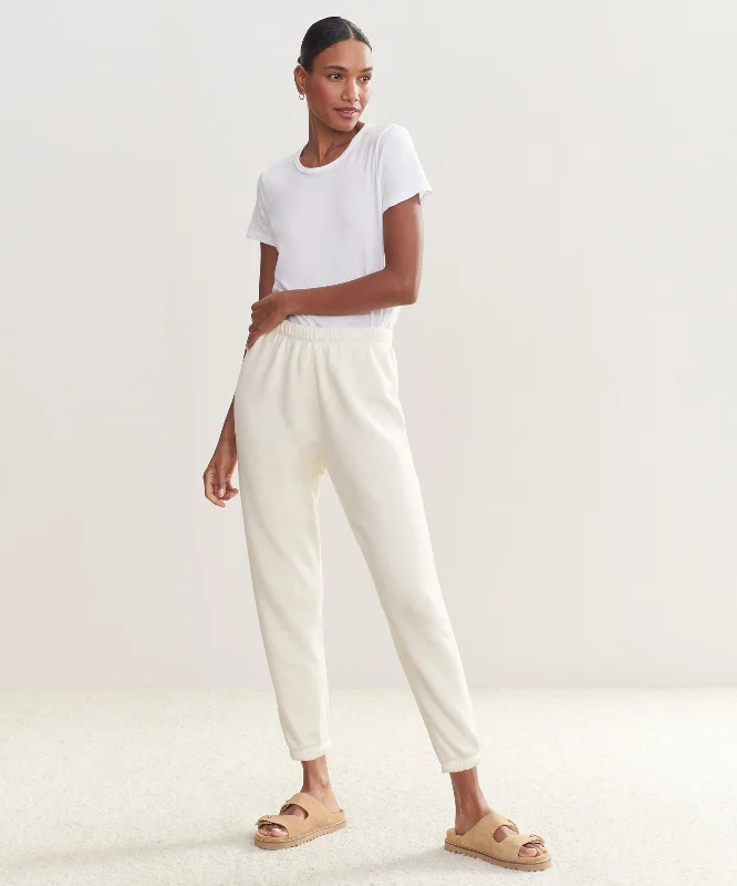 Belted Women's Cotton Blend Sweater Dresses for a Casual LookSaturday Sweatpant