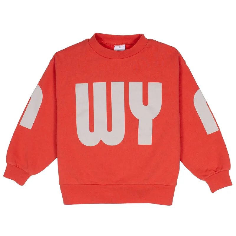 Split - Hem Women's Linen Blend Sweaters for SpringScale Sweat in Pillar Red by Wynken Split - Hem Women's Linen Blend Sweaters for SpringScale Sweat in Pillar Red by Wynken