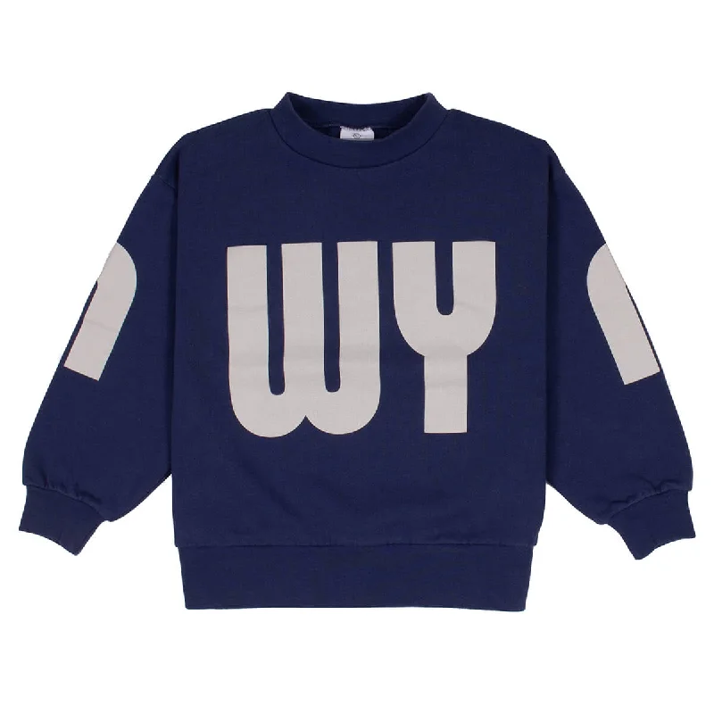 Bell - Sleeve Women's Mohair - Wool Blend SweatersScale Sweat in Rich Navy by Wynken Bell - Sleeve Women's Mohair - Wool Blend SweatersScale Sweat in Rich Navy by Wynken