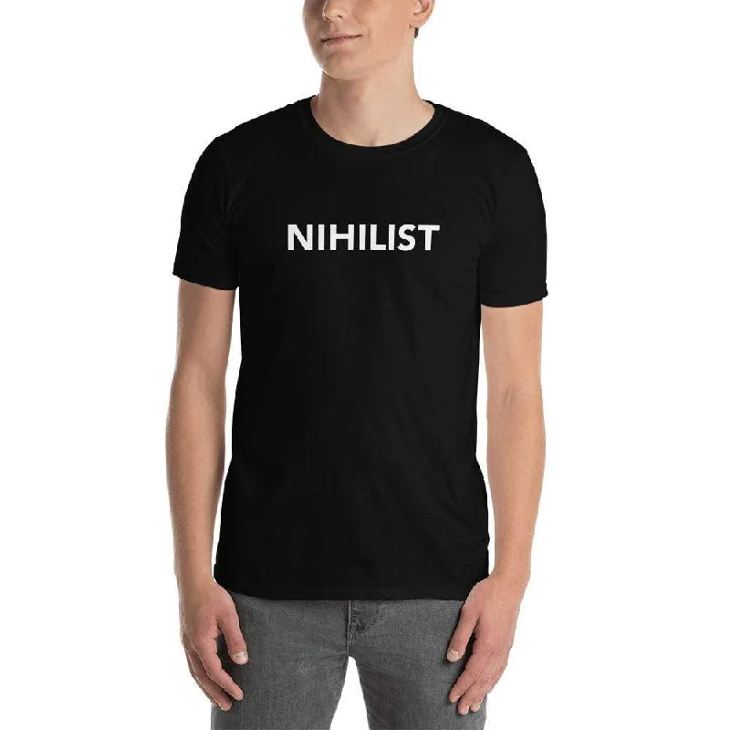 Crop Top Women T Shirt to Pair with High - Waisted BottomsSchools of thought - Nihilist - Premium T-Shirt Crop Top Women T Shirt to Pair with High - Waisted BottomsSchools of thought - Nihilist - Premium T-Shirt