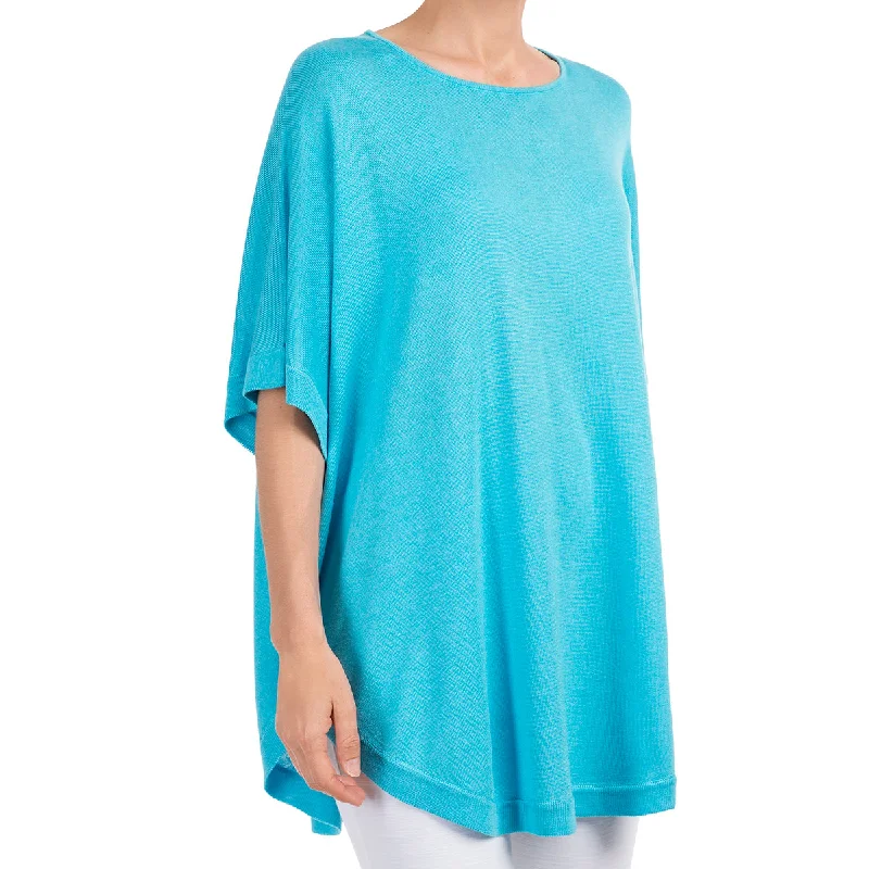 Plus Size Women's Sequined Sweaters for Special OccasionsSilk Viscose Shawl in Turquoise Plus Size Women's Sequined Sweaters for Special OccasionsSilk Viscose Shawl in Turquoise