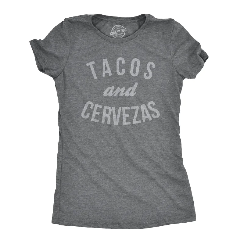 Tie - Dye Women T Shirt with a Bohemian VibeTacos and Cervezas Women's T Shirt