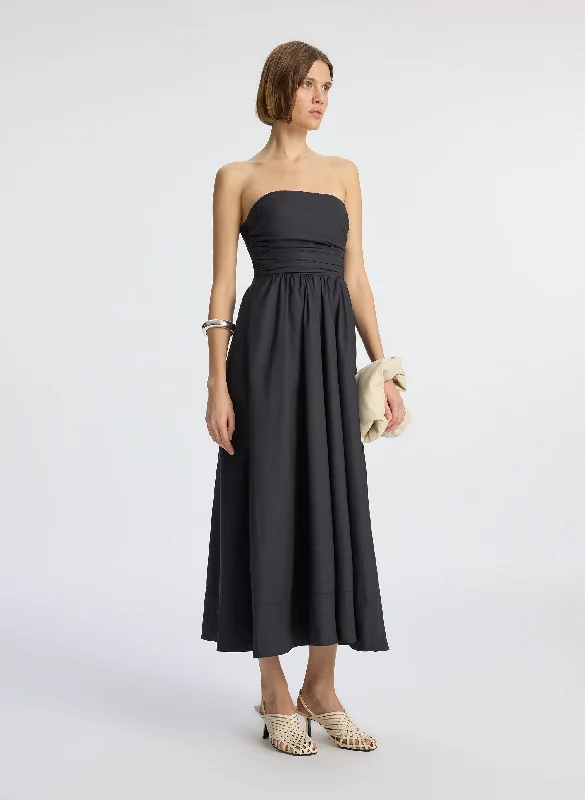 Wrap - Style Women's Lambswool Sweater Dresses in Elegant ShadesTate Strapless Midi Dress Wrap - Style Women's Lambswool Sweater Dresses in Elegant ShadesTate Strapless Midi Dress