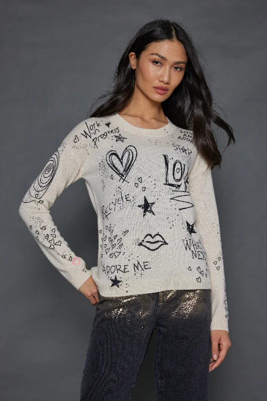 Cropped Women's Angora Blend Sweaters for a Trendy LookTHE MESSENGER