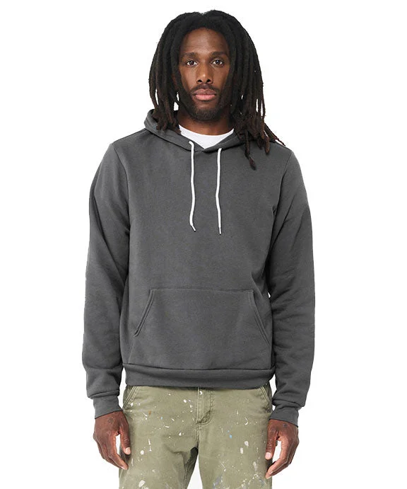 Women's tie - front hoodie in a lightweight fabric for summer layering3719 - Bella + Canvas Unisex Sponge Fleece Pullover Hooded Sweatshirt | Asphalt Women's tie - front hoodie in a lightweight fabric for summer layering3719 - Bella + Canvas Unisex Sponge Fleece Pullover Hooded Sweatshirt | Asphalt