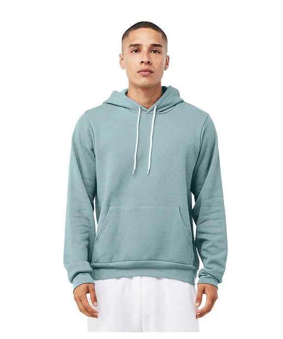 Women's hoodie with a detachable hood for customizable styling3719 - Bella + Canvas Unisex Sponge Fleece Pullover Hooded Sweatshirt | Heather Blue Lagoon Women's hoodie with a detachable hood for customizable styling3719 - Bella + Canvas Unisex Sponge Fleece Pullover Hooded Sweatshirt | Heather Blue Lagoon
