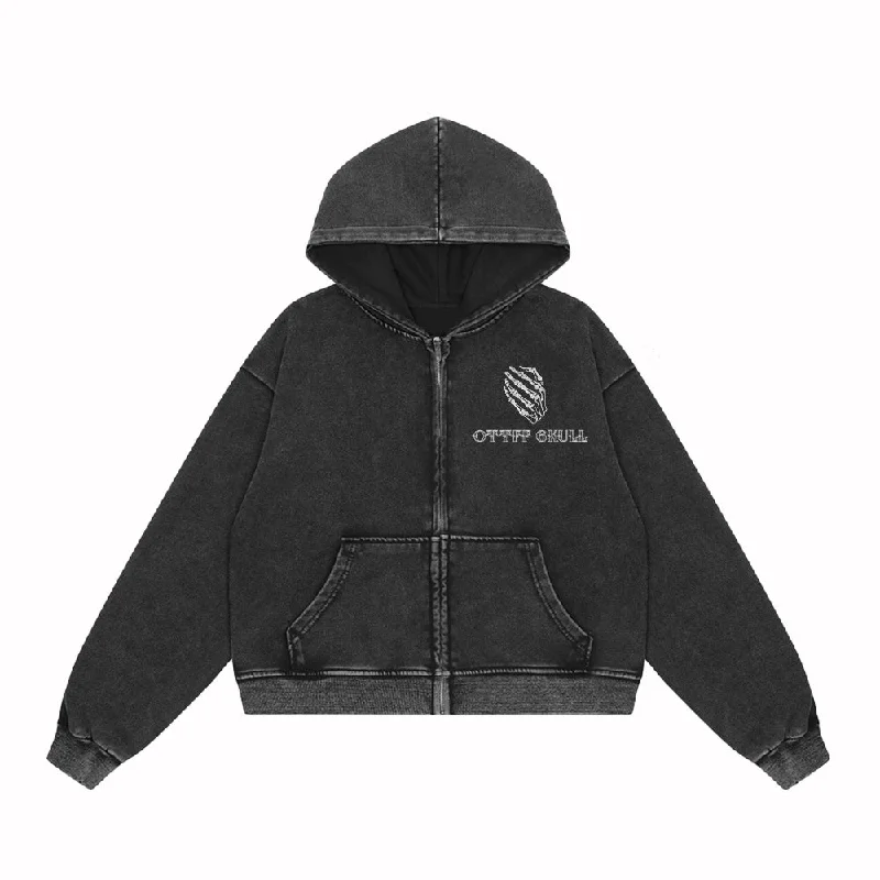Women's fleece - lined hoodie with thumbholes for warmth in winter6Kull | Mystical Tarot Cards Hoodie