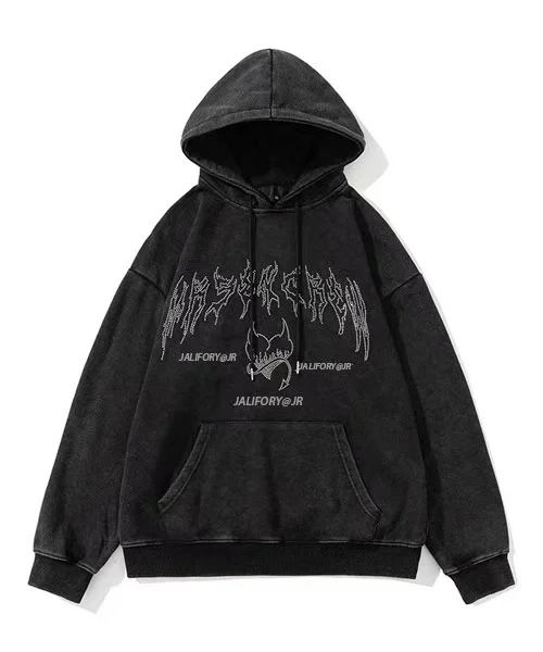 Women's color - block hoodie combining bold hues for a fashion - forward statementAG Japanese Little Devil Hoodie Women's color - block hoodie combining bold hues for a fashion - forward statementAG Japanese Little Devil Hoodie