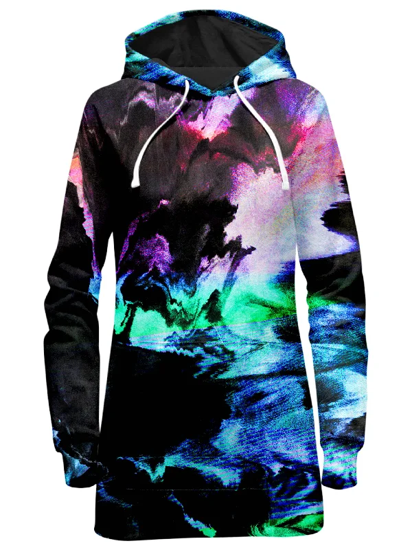 Women's color - block hoodie combining bold hues for a fashion - forward statementC2 Hoodie Dress Women's color - block hoodie combining bold hues for a fashion - forward statementC2 Hoodie Dress