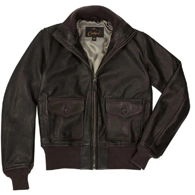 Women's faux fur - trimmed denim jackets for a trendy and cozy styleCockpit USA Womens Amelia Leather Jacket Women's faux fur - trimmed denim jackets for a trendy and cozy styleCockpit USA Womens Amelia Leather Jacket
