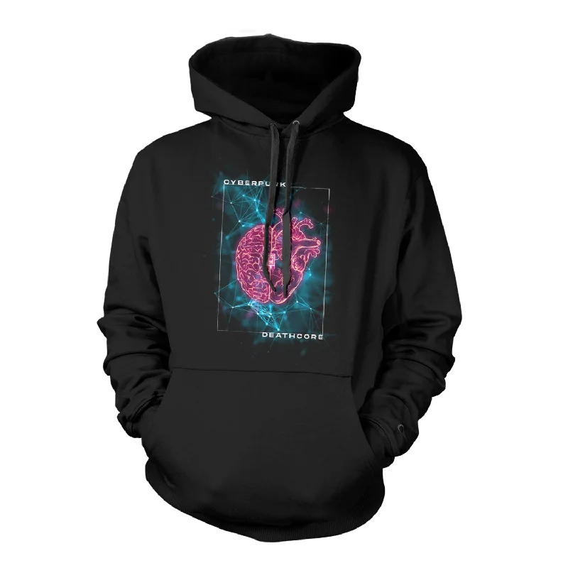 Women's crew - neck sweatshirt in a heather gray shade for a classic and versatile optionColdharbour "Cyberpunk" Pullover Hoodie Women's crew - neck sweatshirt in a heather gray shade for a classic and versatile optionColdharbour "Cyberpunk" Pullover Hoodie