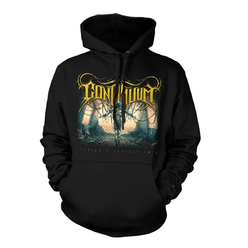 Women's tie - dye hoodie in bright colors for a retro and eye - catching styleContinuum "Designed Obsolescence" Pullover Hoodie Women's tie - dye hoodie in bright colors for a retro and eye - catching styleContinuum "Designed Obsolescence" Pullover Hoodie