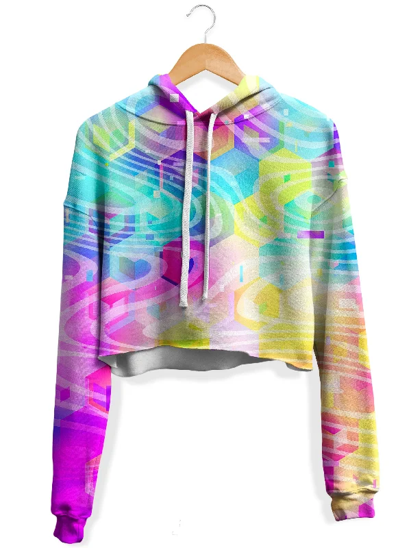 Women's tie - front hoodie in a lightweight fabric for summer layeringDaytrip Fleece Crop Hoodie Women's tie - front hoodie in a lightweight fabric for summer layeringDaytrip Fleece Crop Hoodie