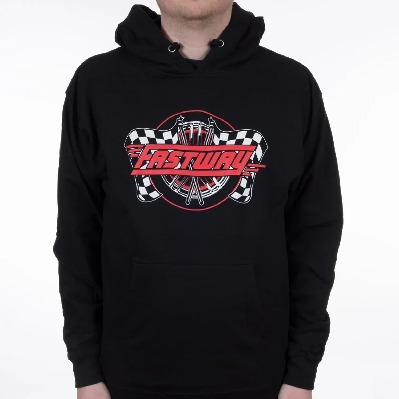 Women's sweatshirt with a mesh panel insert for breathability during workoutsFastway "Victory Lap" Pullover Hoodie Women's sweatshirt with a mesh panel insert for breathability during workoutsFastway "Victory Lap" Pullover Hoodie