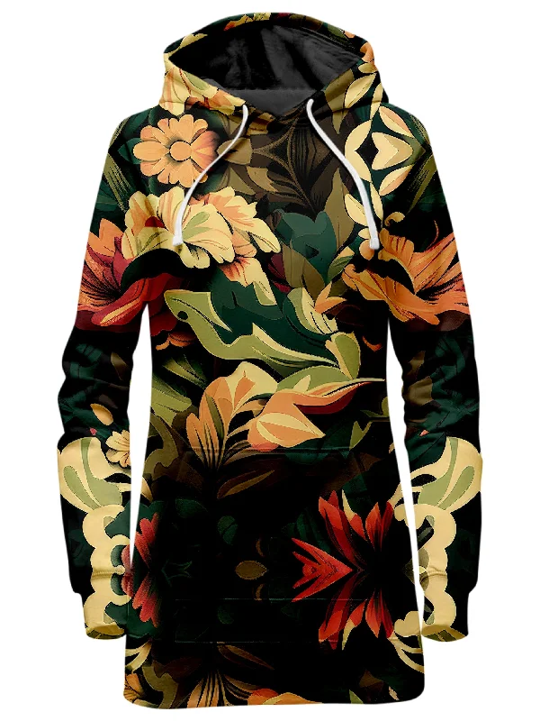 Women's quarter - zip sweatshirt made of organic cotton for eco - conscious fashionFloral Camo Hoodie Dress Women's quarter - zip sweatshirt made of organic cotton for eco - conscious fashionFloral Camo Hoodie Dress