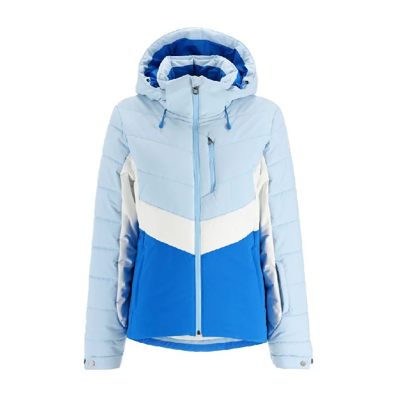 Women's bomber jackets with a holographic finish for a futuristic and eye - catching lookWomens Haven - Frost (2022) Women's bomber jackets with a holographic finish for a futuristic and eye - catching lookWomens Haven - Frost (2022)