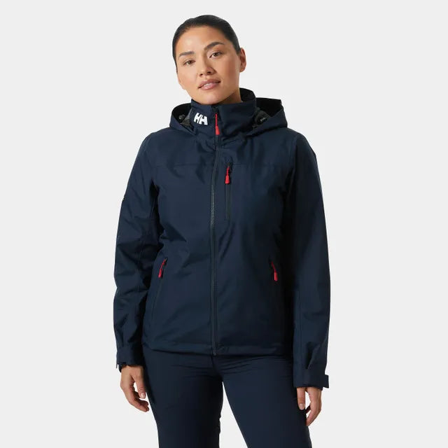 Women's moto jackets with a lace - up front for a unique and stylish touchHelly Hansen Womens Crew Hooded Midlayer Jacket 2.0 Women's moto jackets with a lace - up front for a unique and stylish touchHelly Hansen Womens Crew Hooded Midlayer Jacket 2.0