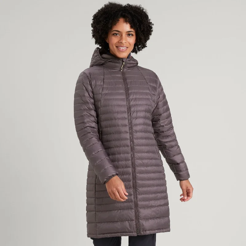 Women's shearling - lined suede jackets for ultimate warmth and luxuryKathmandu Womens Heli Longline Down Coat Women's shearling - lined suede jackets for ultimate warmth and luxuryKathmandu Womens Heli Longline Down Coat