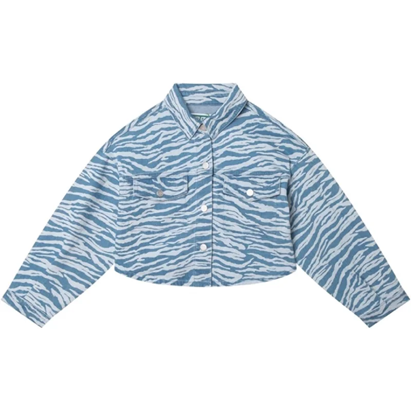 Women's military - style jackets with epaulets for a tough and fashionable appearanceKenzo Denim Jacket Pale Blue Women's military - style jackets with epaulets for a tough and fashionable appearanceKenzo Denim Jacket Pale Blue