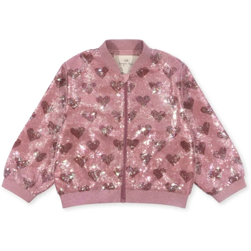 Women's military - style jackets with epaulets for a tough and fashionable appearanceKonges Sløjd Lulu Bomber Jacket Coeur Women's military - style jackets with epaulets for a tough and fashionable appearanceKonges Sløjd Lulu Bomber Jacket Coeur
