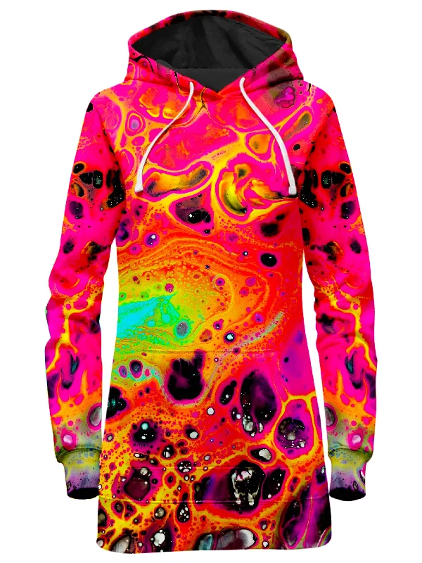 Women's pullover hoodie with a side slit for a modern and relaxed fitLava Trip Hoodie Dress Women's pullover hoodie with a side slit for a modern and relaxed fitLava Trip Hoodie Dress