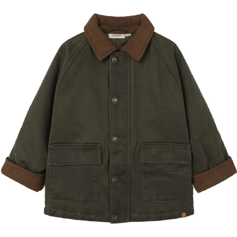 Women's trench coats with a removable belt for customizable stylingLil'Atelier Kalamata Noro Loose Jacket Women's trench coats with a removable belt for customizable stylingLil'Atelier Kalamata Noro Loose Jacket