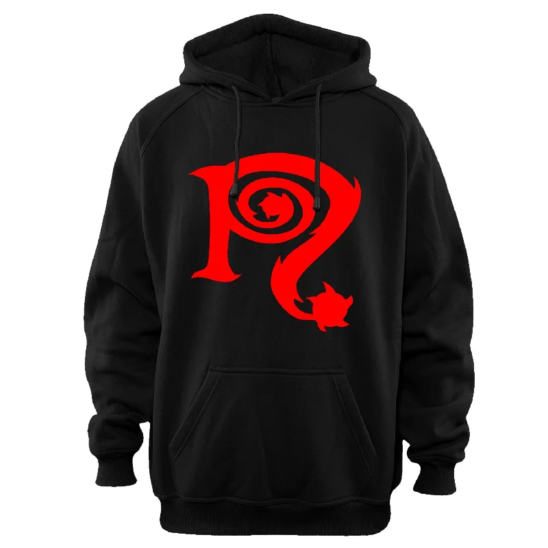 Women's fleece - lined hoodie with thumbholes for warmth in winterNecro "N Logo Large" Pullover Hoodie Women's fleece - lined hoodie with thumbholes for warmth in winterNecro "N Logo Large" Pullover Hoodie