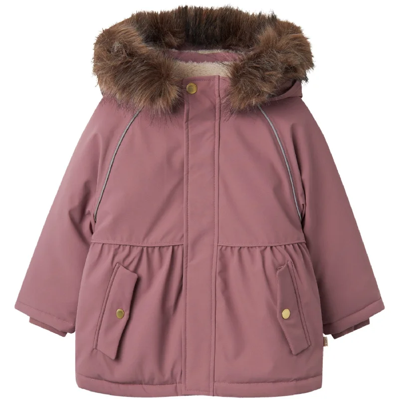 Women's military - style jackets with epaulets for a tough and fashionable appearanceName It Grape Shake Snow05 Jacket Solid 1Fo Women's military - style jackets with epaulets for a tough and fashionable appearanceName It Grape Shake Snow05 Jacket Solid 1Fo