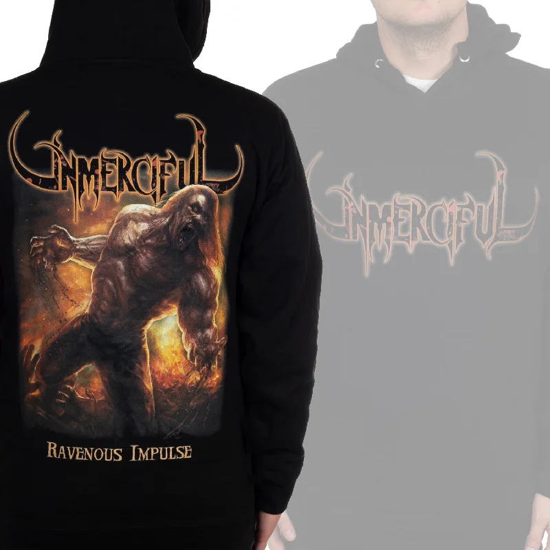 Women's fleece - lined hoodie with thumbholes for warmth in winterUnmerciful "Ravenous Impulse" Pullover Hoodie Women's fleece - lined hoodie with thumbholes for warmth in winterUnmerciful "Ravenous Impulse" Pullover Hoodie