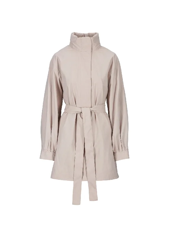 Women's bomber jackets with floral embroidery for a feminine and unique designRossby Coat - Sand Women's bomber jackets with floral embroidery for a feminine and unique designRossby Coat - Sand