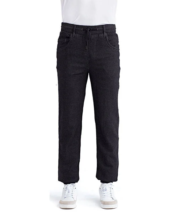 Women's zip - front sweatshirt with contrast stitching for a sporty aestheticRP556 - Artisan Collection by Reprime Unisex Chefs Artisanal Jogger Pants | Black Denim Women's zip - front sweatshirt with contrast stitching for a sporty aestheticRP556 - Artisan Collection by Reprime Unisex Chefs Artisanal Jogger Pants | Black Denim